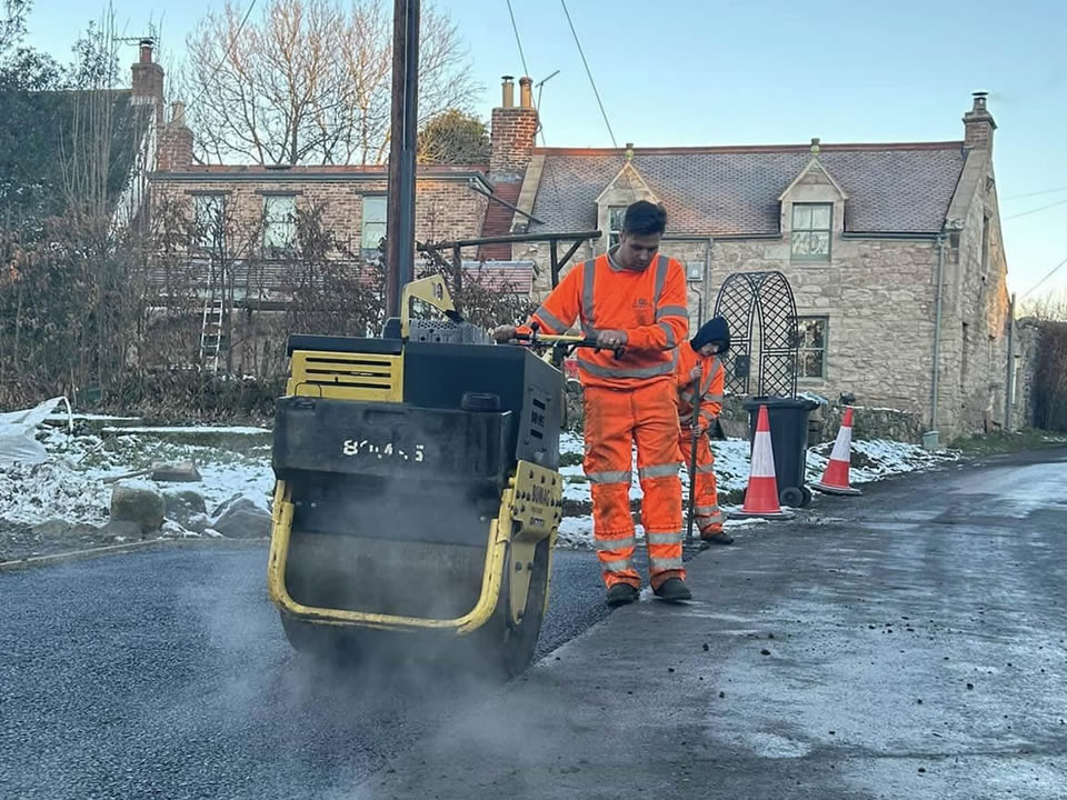 road repairs contractor northumberland