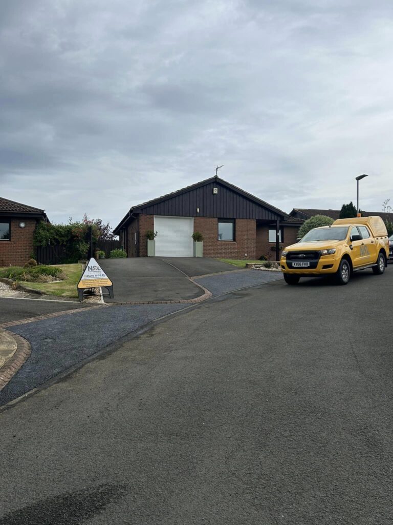 Tarmac Driveway Aprons - Amble, Northumberland