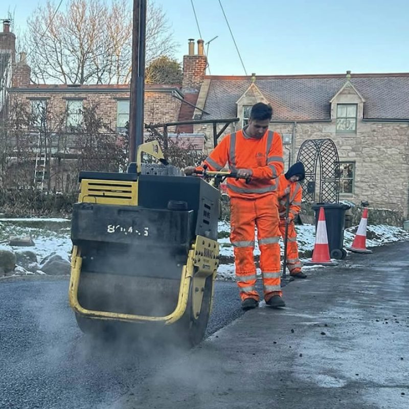 road repairs contractor northumberland